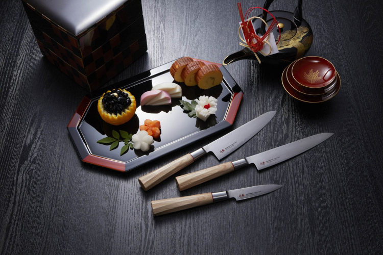 Suncraft SENZO TWISTED OCTAGON nóż SASHIMI 210mm (TO-07)