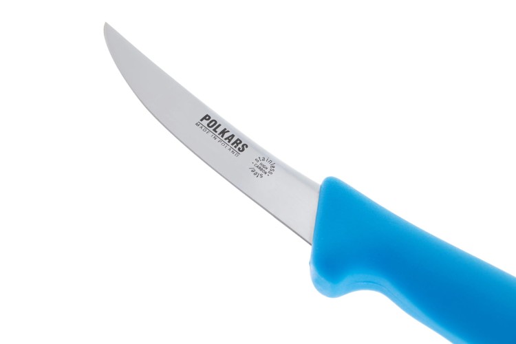 Polkars nóż masarski nr 61 niebieski (10cm)