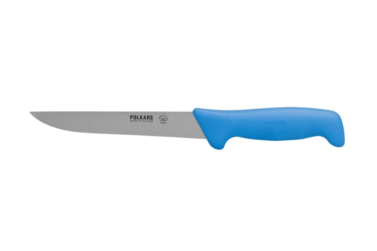 Polkars nóż masarski nr 14 niebieski (15cm)