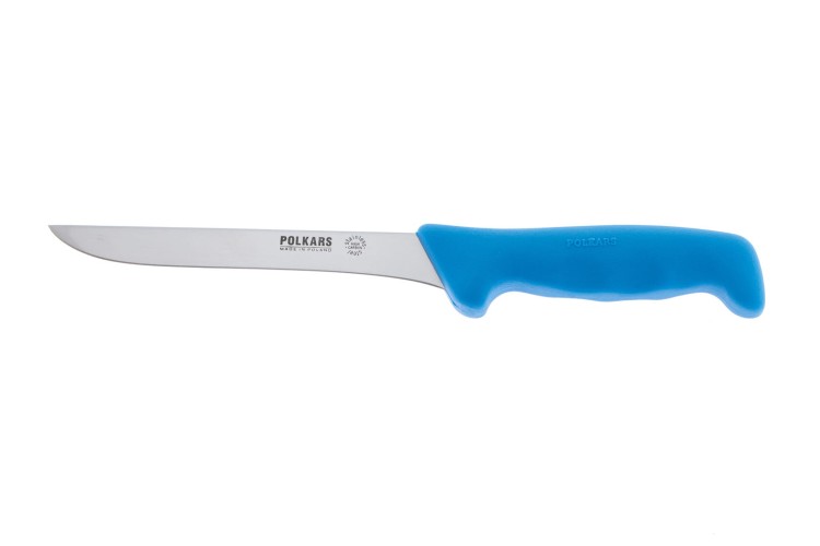 Polkars nóż masarski nr 13 niebieski (15cm)