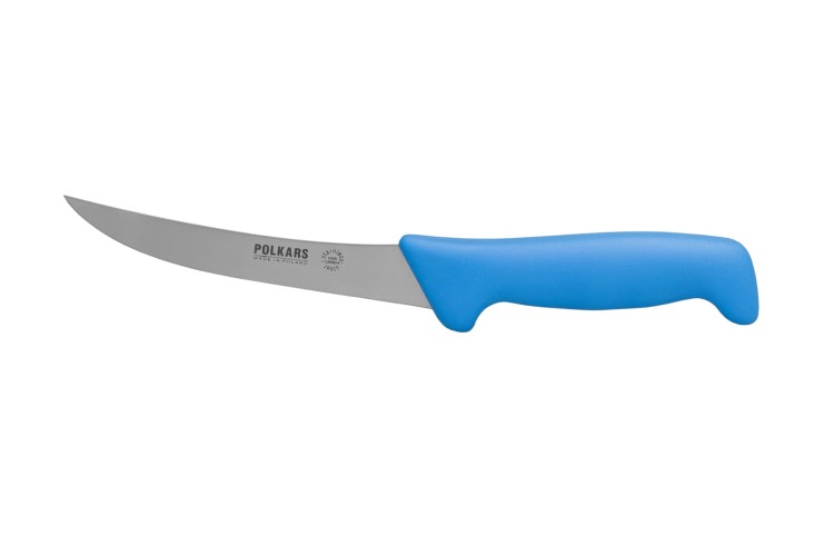 Polkars nóż masarski nr 16 niebieski (15cm)