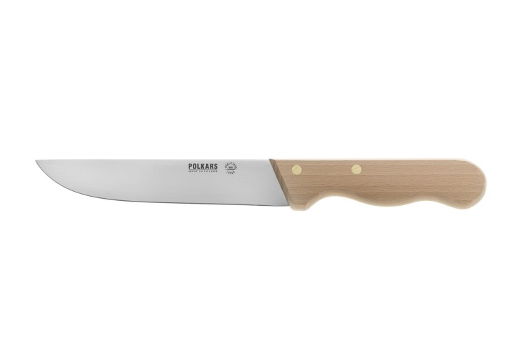 Polkars nóż masarski  nr 09 drewno (17,5cm)