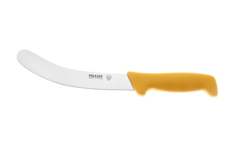 Polkars nóż masarski nr. 8 żółty (17,5cm).jpg
