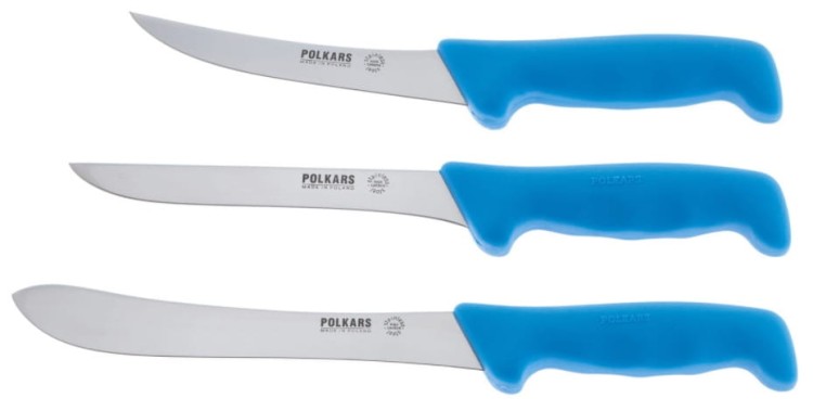 Polkars zestaw 3 noży (modele 13, 15, 17)