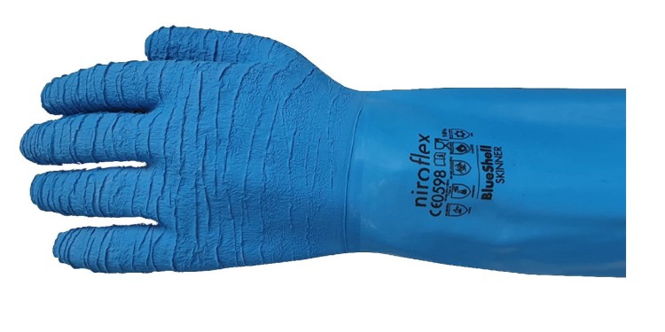Rękawice NIROFLEX BlueShell skinner rozmiar M