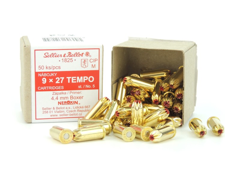 Naboje 9x27mm (50 szt) wzmacniane