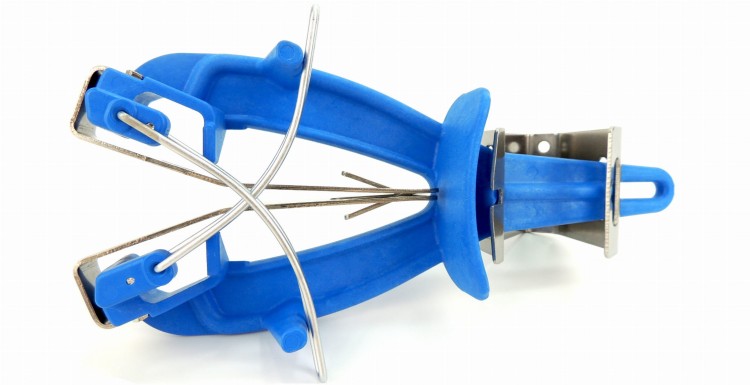 Bobet Sharp Easy 9980 ostrzałka do noży niebieska z uchwytem