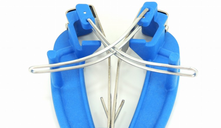 Bobet Sharp Easy 9980 ostrzałka do noży niebieska z uchwytem