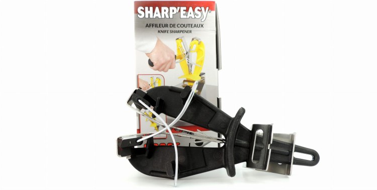 Bobet Sharp Easy 9980 ostrzałka do noży czarna z uchwytem