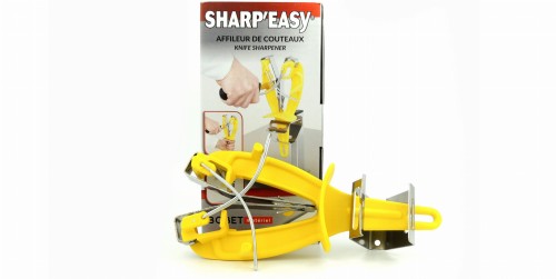 Bobet Sharp Easy 9980 ostrzałka do noży żółta z uchwytem