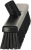 Vikan 31749 miotła miękko/twarda polipropylen, poliester 120 x 410 x 90 mm czarna