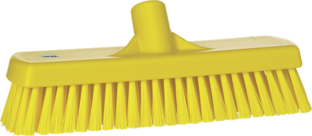 Vikan 70606 szczotka do szorowania podłóg i ścian twarda 110 x 305 x 85 mm żółta