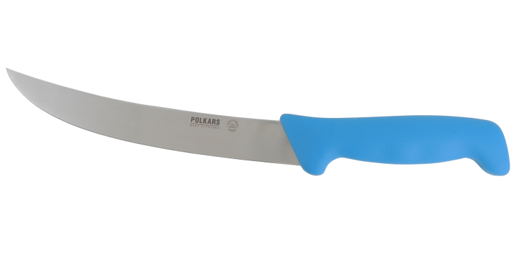 Polkars nóż masarski nr. 23 niebieski (21cm)