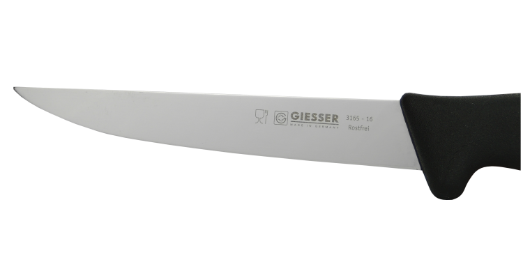 GIESSER 3165 16 trybownik prosty szeroki 16 cm czarny