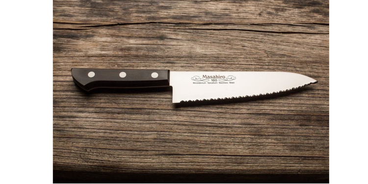 Nóż Masahiro BWH Chef Wave Edge 180mm [14040]