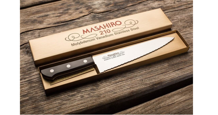 Nóż Masahiro BWH Chef Wave Edge 210mm [14041]