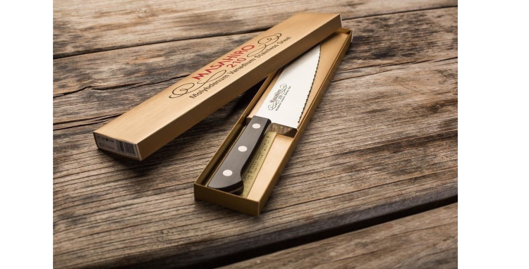 Nóż Masahiro BWH Chef Wave Edge 210mm [14041]