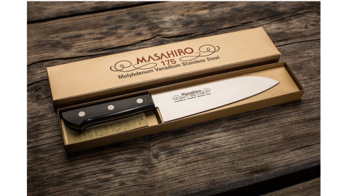 Nóż Masahiro BWH Santoku 175mm [14023]