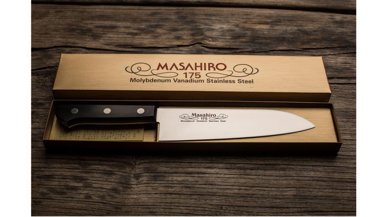Nóż Masahiro BWH Santoku 175mm [14023]