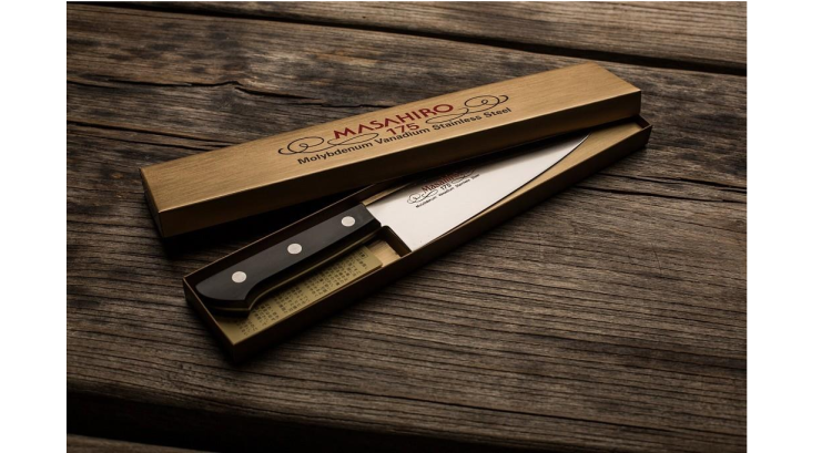 Nóż Masahiro BWH Santoku 175mm [14023]