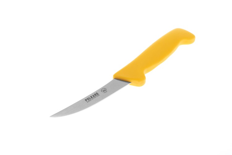 Polkars nóż masarski nr 61 żółty (10cm)
