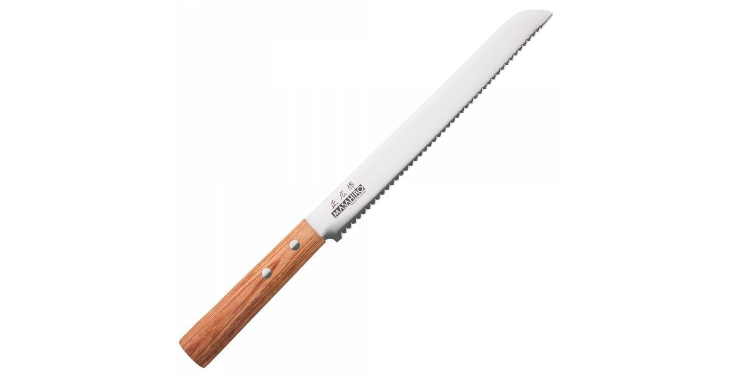 Nóż Masahiro Sankei Bread 210mm brązowy [35926]