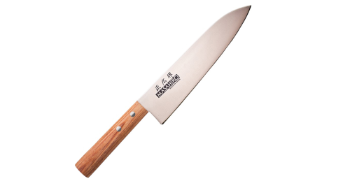 Nóż Masahiro Sankei Chef 180mm brązowy [35922]