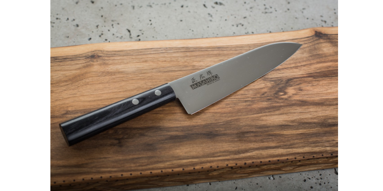 Nóż Masahiro Sankei Chef 180mm czarny [35842]