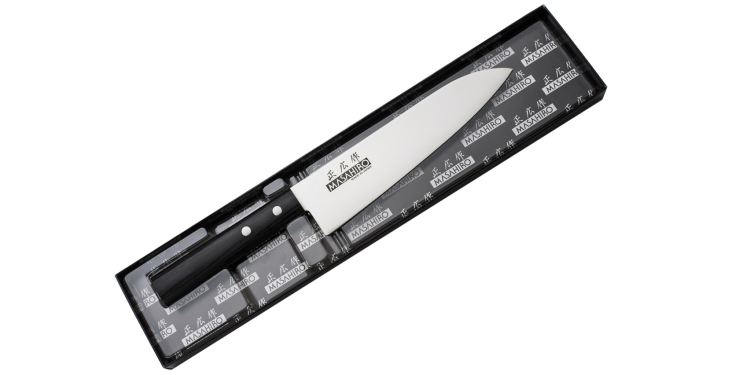 Nóż Masahiro Sankei Chef 180mm czarny [35842]