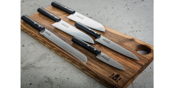 Nóż Masahiro Sankei Paring 90mm czarny [35844]