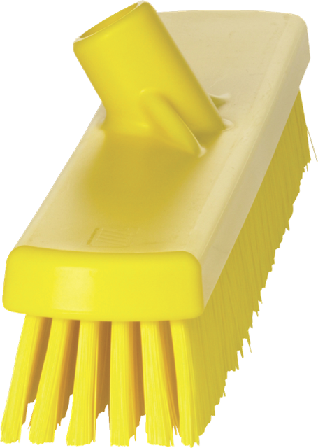 Vikan 70626 szczotka do szorowania podłóg i ścian twarda 115 x 470 x 80 mm żółta