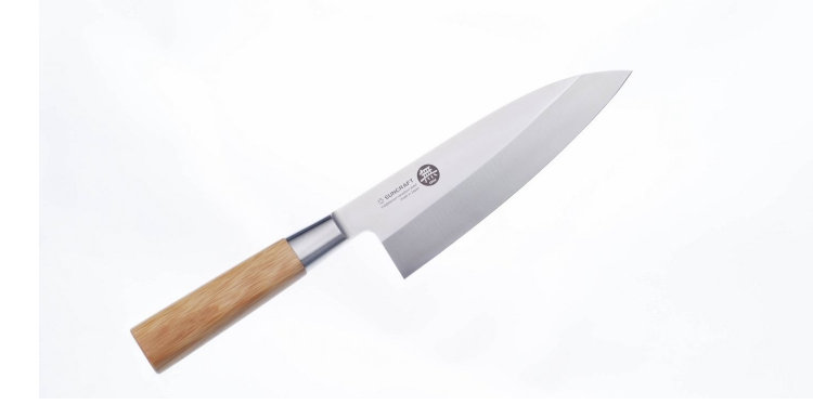 Nóż kuchenny Suncraft MU BAMBOO Deba 165 mm [MU-09]