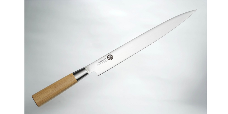Nóż kuchenny Suncraft MU BAMBOO Slicer 250 mm [MU-07]