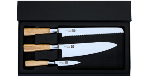 Zestaw noży Suncraft MU Bamboo w pudełku ozdobnym [MU_040306]