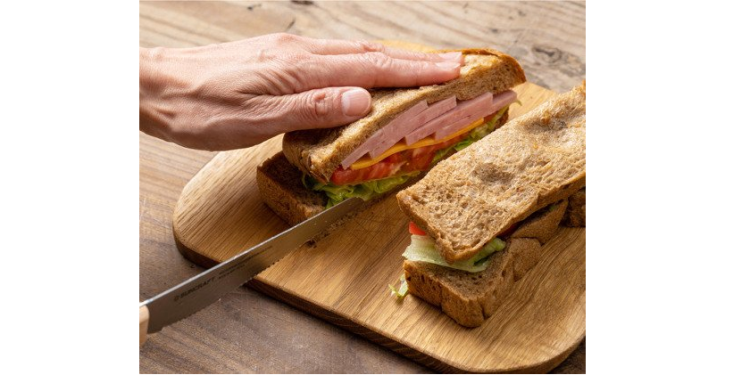 Nóż kuchenny Suncraft SESERAGI do pieczywa 149 mm [MS-002]