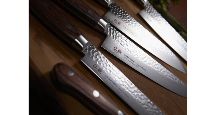 Zestaw noży Suncraft Senzo Universal z blokiem: [FT-SET]