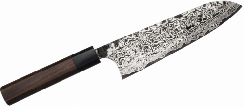 Takeshi Saji RW Ręcznie kuty nóż Santoku 18cm R-2
