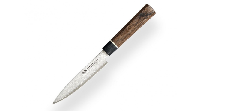 Nóż kuchenny Suncraft SENZO BLACK Petty 120 mm [BD-02]