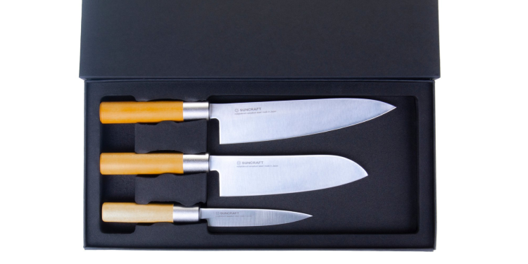 Zestaw noży Suncraft SENZO JAPANESE w pudełku ozdobnym: [WA_050403]