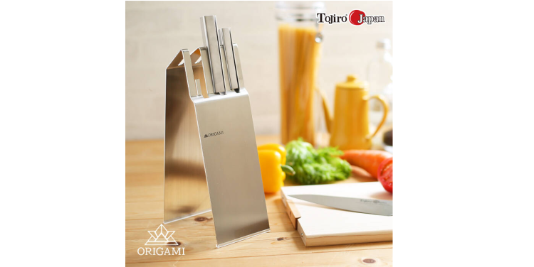Tojiro ORIGAMI Blok do noży Origami