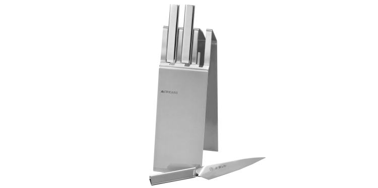 Tojiro ORIGAMI Blok do noży Origami