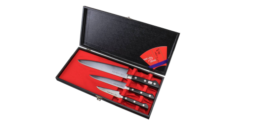 Zestaw 3 noży Tojiro DP3: F-800 + F-802 + F-808