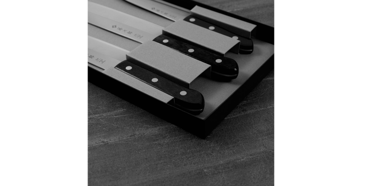 Tojiro DP3 Eco Uniwersalny 13 cm + Nakiri 16,5 cm + Santoku 17 cm