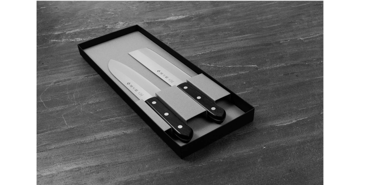 Tojiro DP3 Eco Santoku 17 cm + Nakiri 16,5 cm