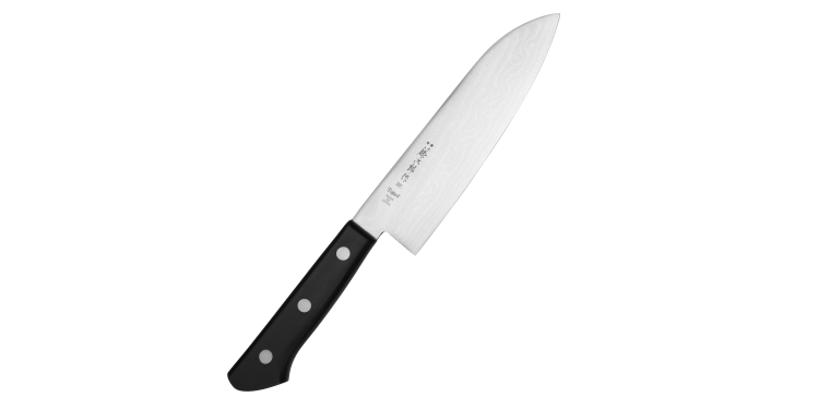 Tojiro Damascus Nóż Santoku 17 cm F-331