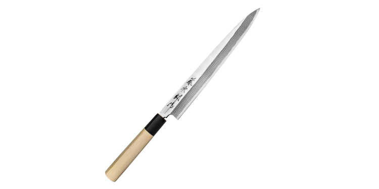 Tojiro Aogami Damascus Yanagi-Sashimi 24cm F-1020