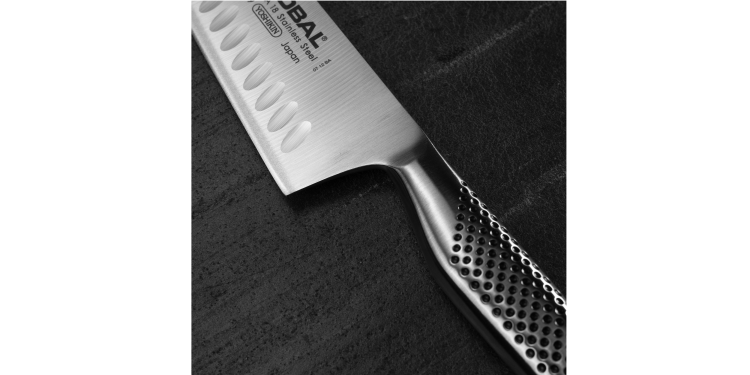 Global Europejski nóż szefa kuchni żłobiony 20,5cm GF-99