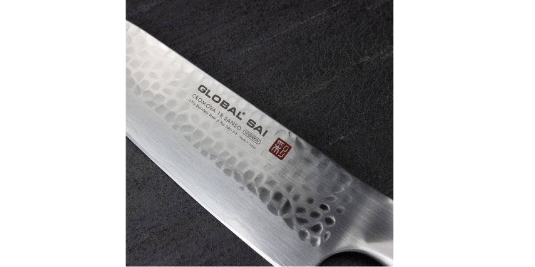 Global SAI Nóż Santoku 19cm SAI-03