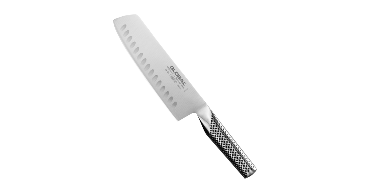 Global Nóż do warzyw żłobiony 18cm G-81