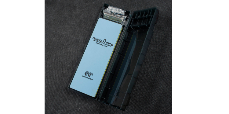 MinoSharp Kamień ceramiczny z prowadnicą 1000/8000